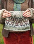 Andlang colourwork hat knitting pattern