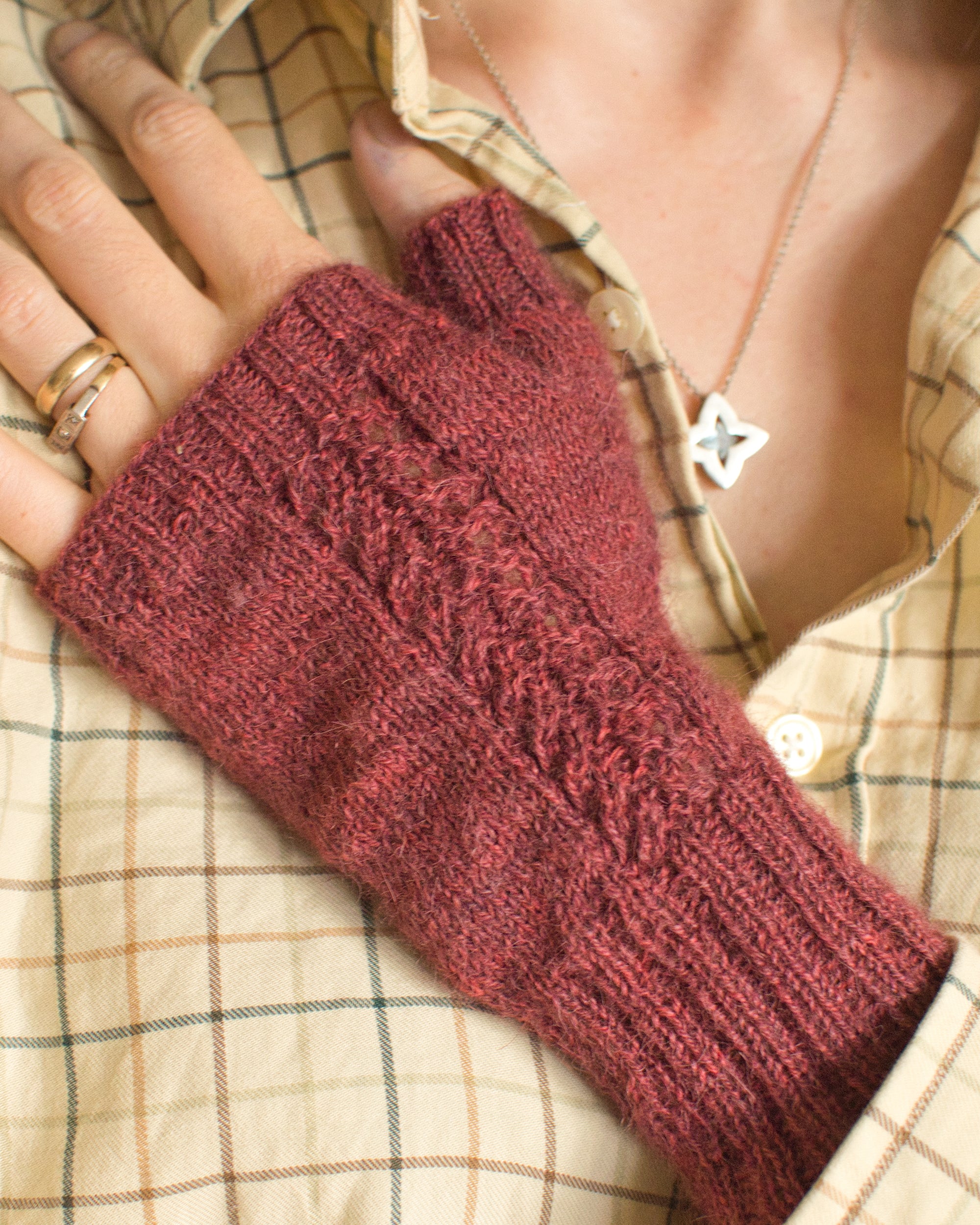 Wynsum Mitts knitting pattern